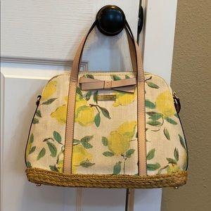 Kate spade Capri lemon maise bag satchel